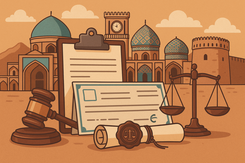 صدور اجرائیه چک در کرمان